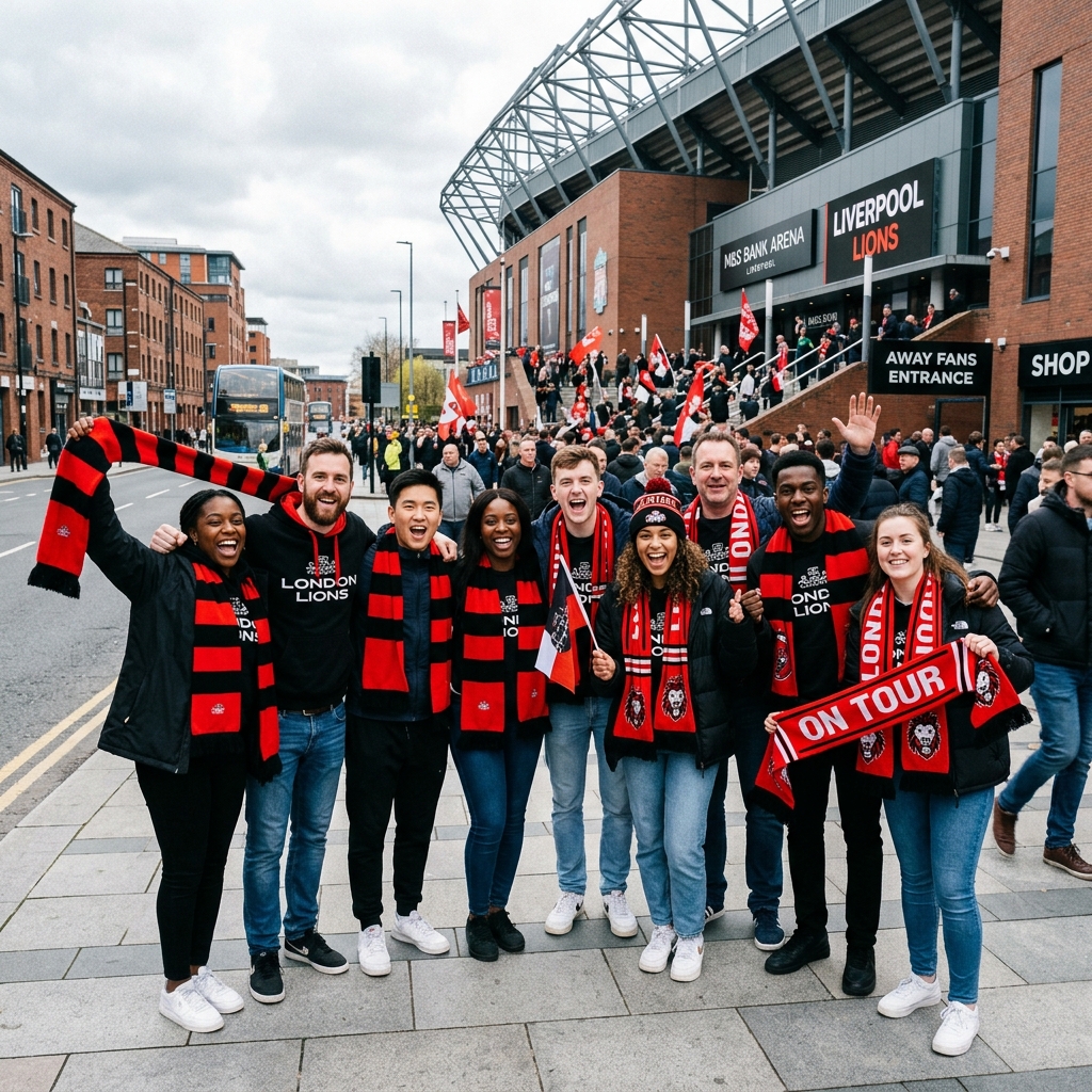 Away fans